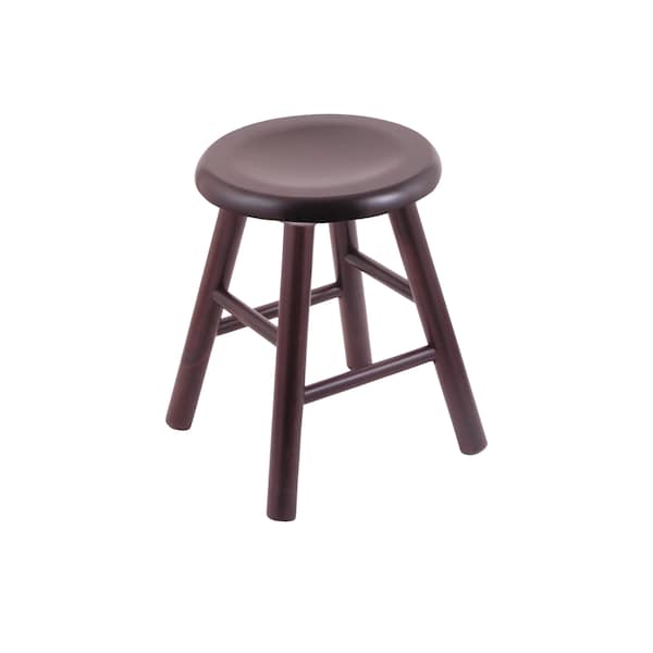 Oak Counter Stool, Dark Cherry Finish